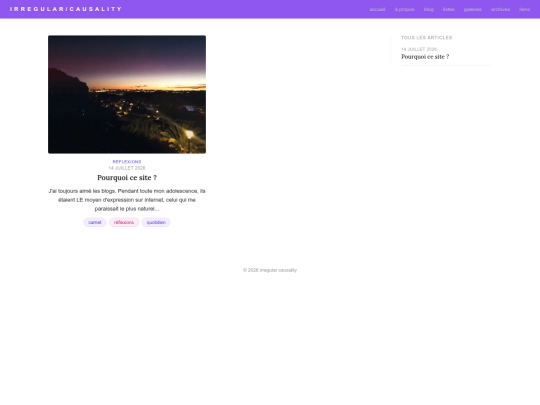 blog screenshot