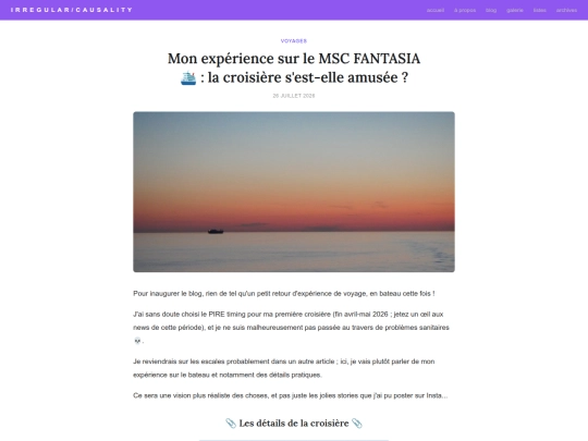 blogcroisiere screenshot