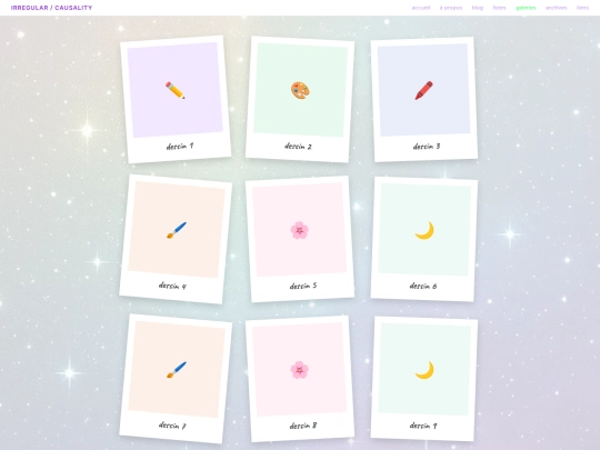 galerie-dessins screenshot