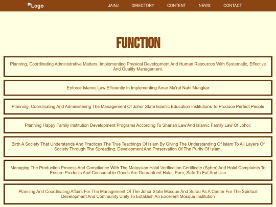 function screenshot