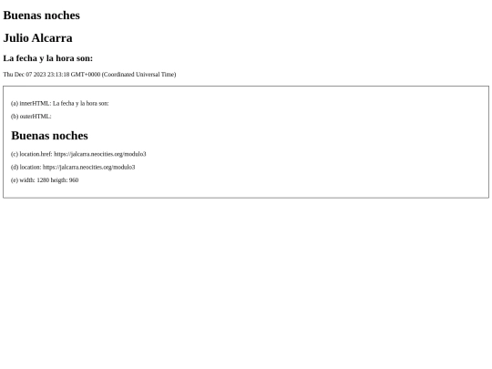 modulo3 screenshot
