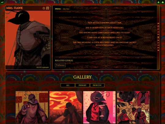 character/mrs-hawk screenshot