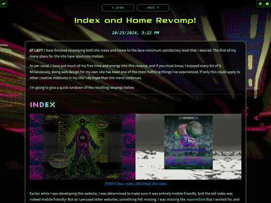 log/2024/oct/index-and-home-revamp screenshot