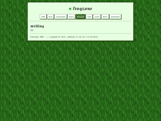 writing screenshot