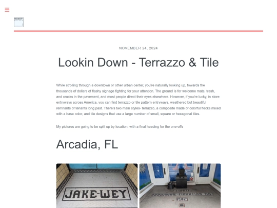 lookin-down-terrazzo-and-tile screenshot