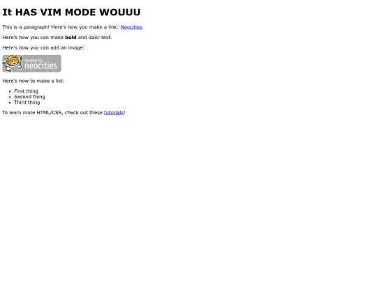 index screenshot