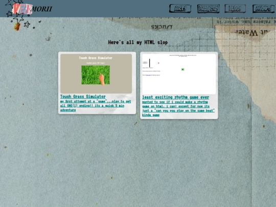 projects screenshot
