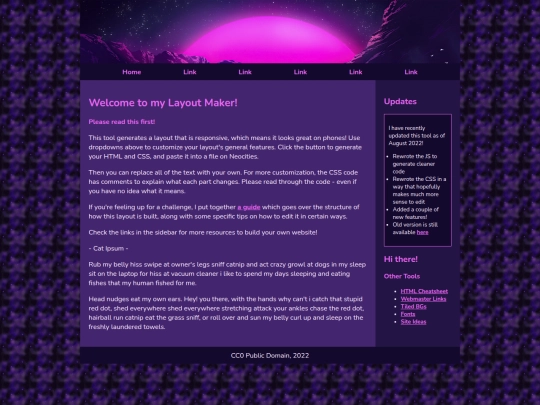 experiment screenshot