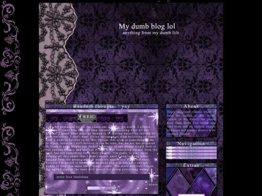 blog screenshot