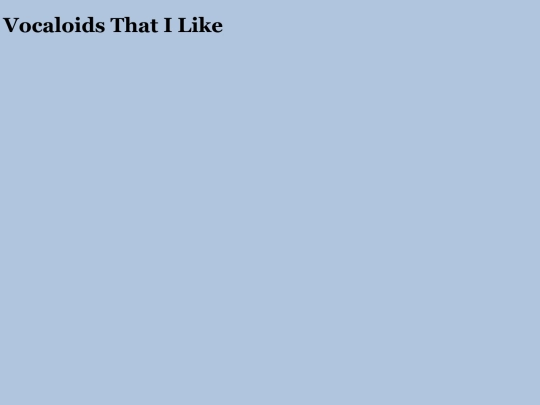vocaloid screenshot