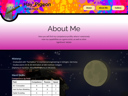 About-Me screenshot