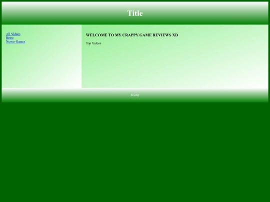 gameReviews screenshot