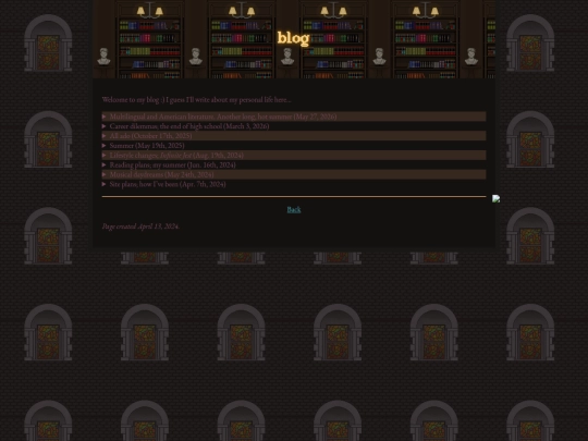 blog screenshot