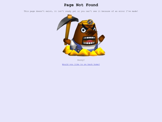 not_found screenshot