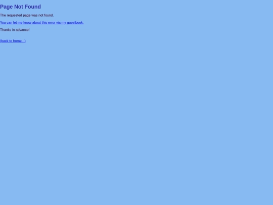 not_found screenshot
