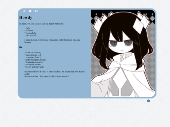 bio screenshot