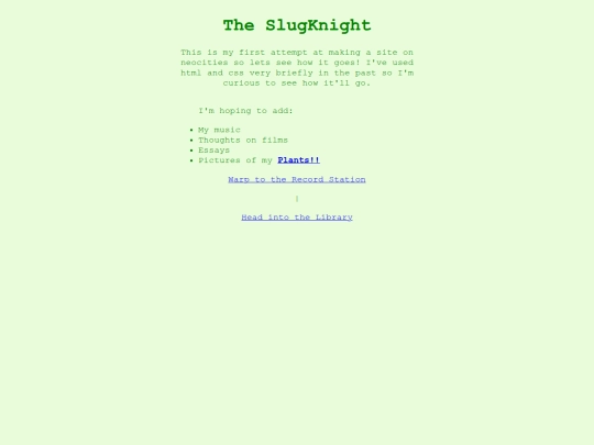 Homepage screenshot