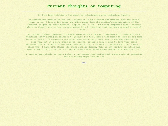 LibraryEntries/ThoughtsOnComputing screenshot
