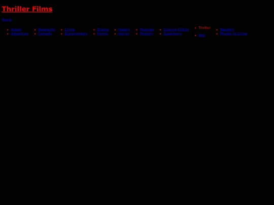 Thriller screenshot