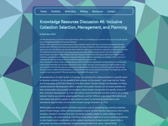 posts/2023-12-06-Knowledge-Resources-Discussion-6 screenshot