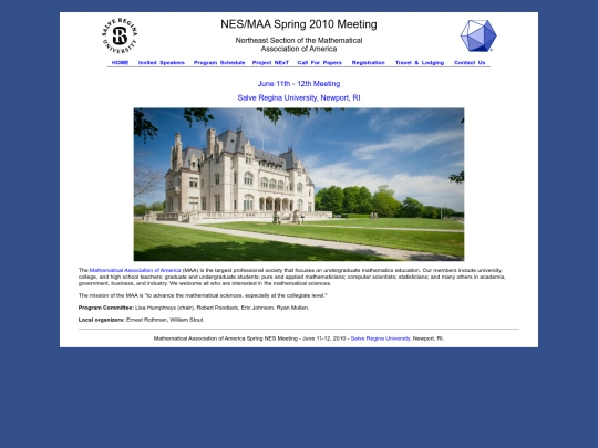 maa2010_web/home screenshot