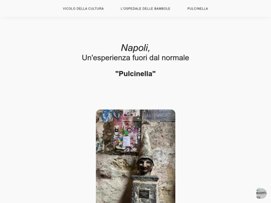 seconda-pagina screenshot