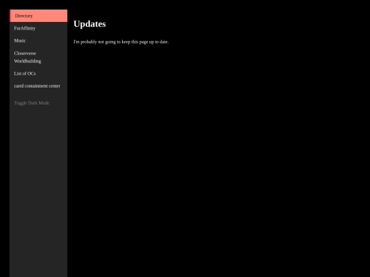 Directory screenshot