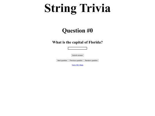 StringTrivia/stringtrivia screenshot