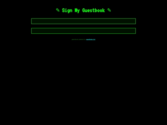 guestbook2 screenshot
