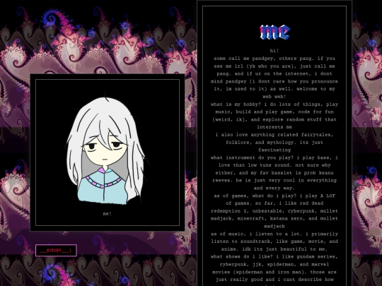 navBar/ABOUTME/me screenshot