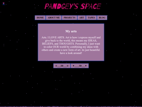 navBar/ARTS/artshome screenshot