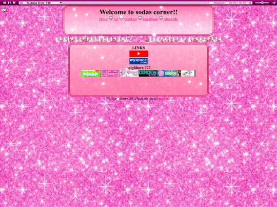 links screenshot