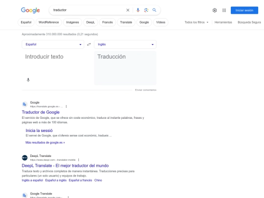 img/traductor - Buscar con Google screenshot