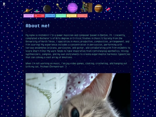 bio screenshot