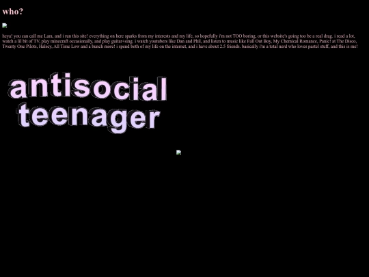 aboutme screenshot