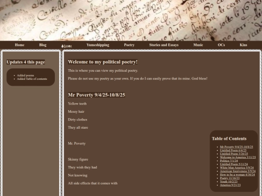 PoetryPolitical screenshot