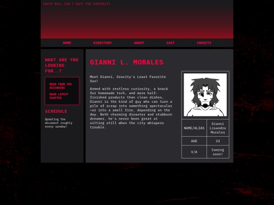 cast/gianni screenshot