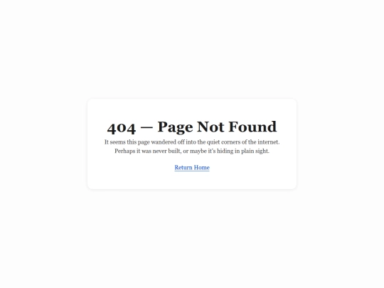 not_found screenshot