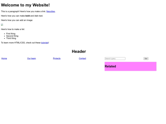 h screenshot