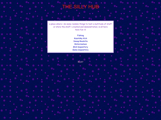 silly screenshot