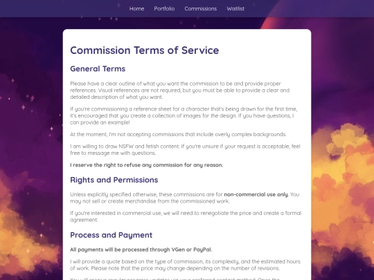 TermsOfService screenshot