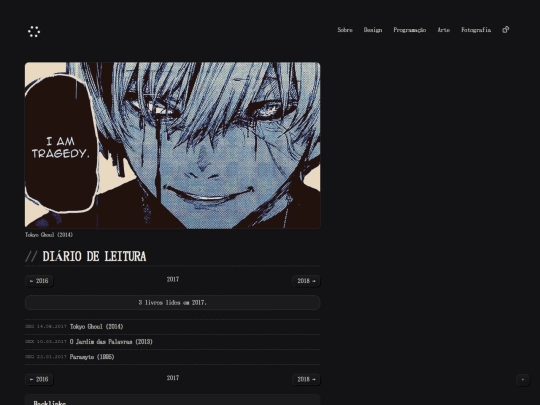 leitura-log/2017 screenshot
