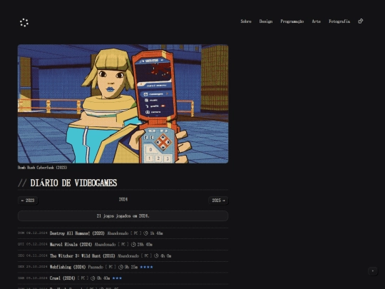 videogames-log/2024 screenshot