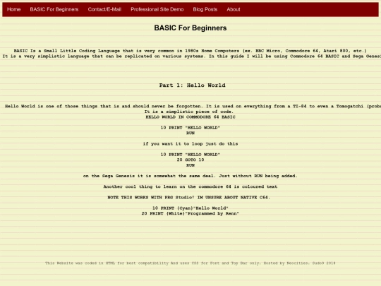 basic4beginners screenshot