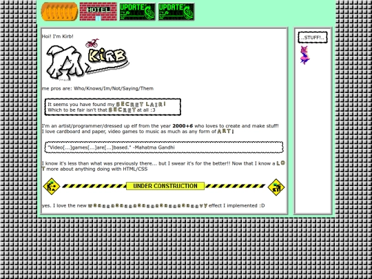 index screenshot