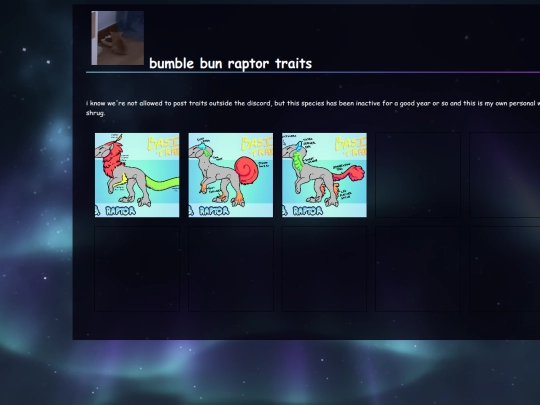 species/bb-traits screenshot