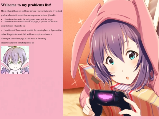 problems screenshot