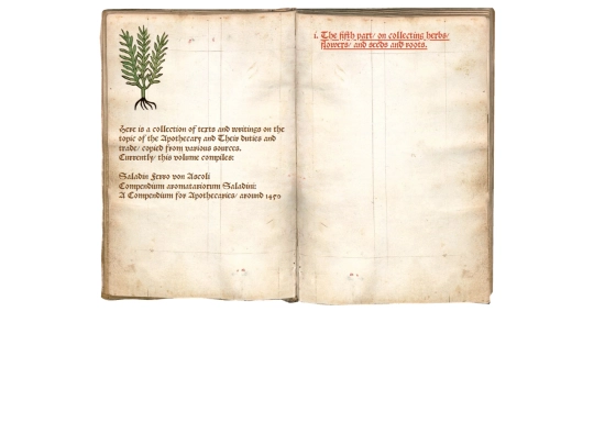 monastery/library/herbarium/compendium screenshot