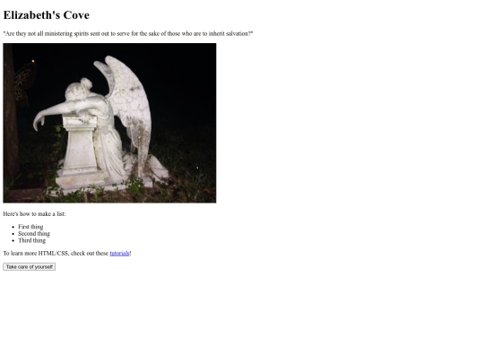 marieslittleworld.html/newfile screenshot
