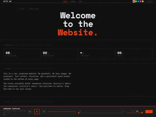index screenshot